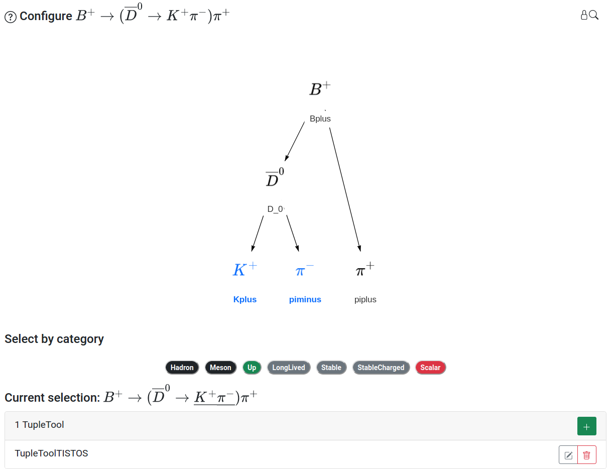 Selected Nodes
